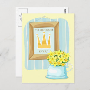 Carte Postale Le meilleur docteur jamais
