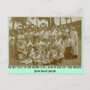 Carte Postale Le meilleur effet des personnes fines...