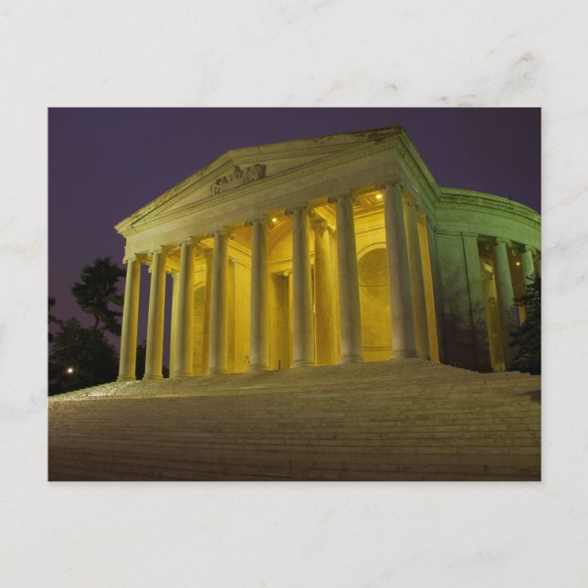 Carte Postale Le mémorial de Jefferson (Devant)
