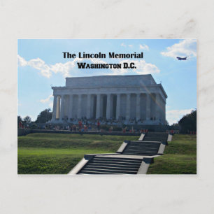 Carte Postale Le mémorial de Lincoln
