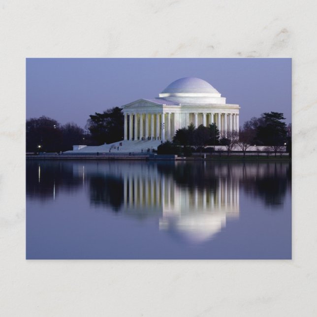 Carte Postale Le mémorial Thomas Jefferson (Devant)