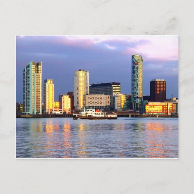 Carte Postale Le Mersey Ferry & Glverpool Waterfront (Devant)