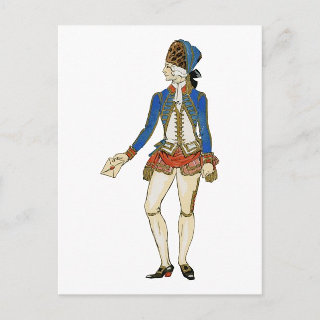 Carte Postale Le Messager (Devant)