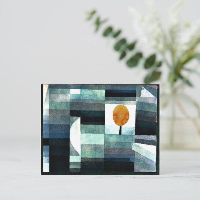 Carte Postale Le Messager de l'Automne de Paul Klee (Debout devant)