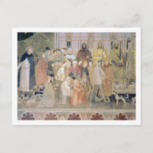 Carte Postale Le militant et le triomphant de Church