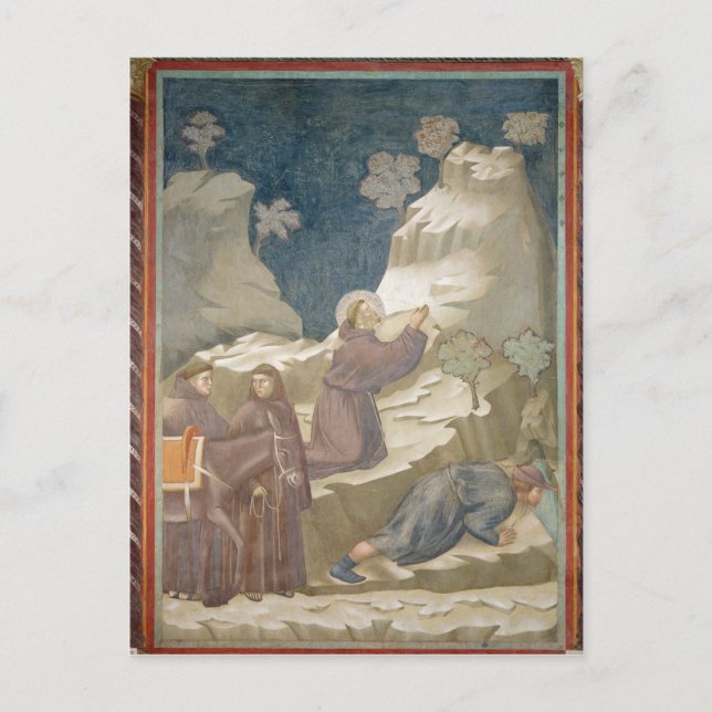 Carte Postale Le miracle du printemps 1297-1299 (Devant)