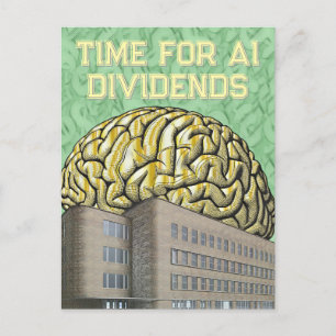 Carte Postale Le moment des dividendes de l'IA