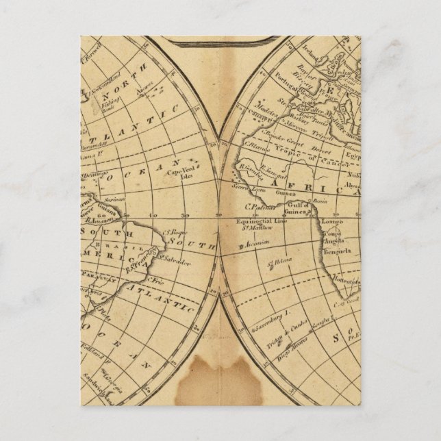 Carte Postale Le monde (Devant)