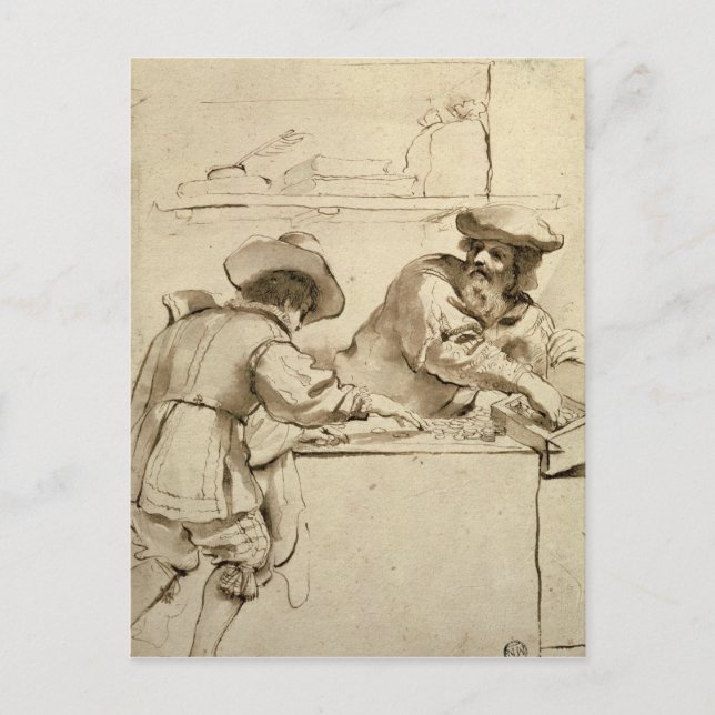 Carte Postale Le Moneylender (Devant)