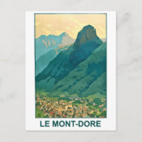 Le Mont-Dore, montagnes d'Auvergne-Rhône Alpes, Fr