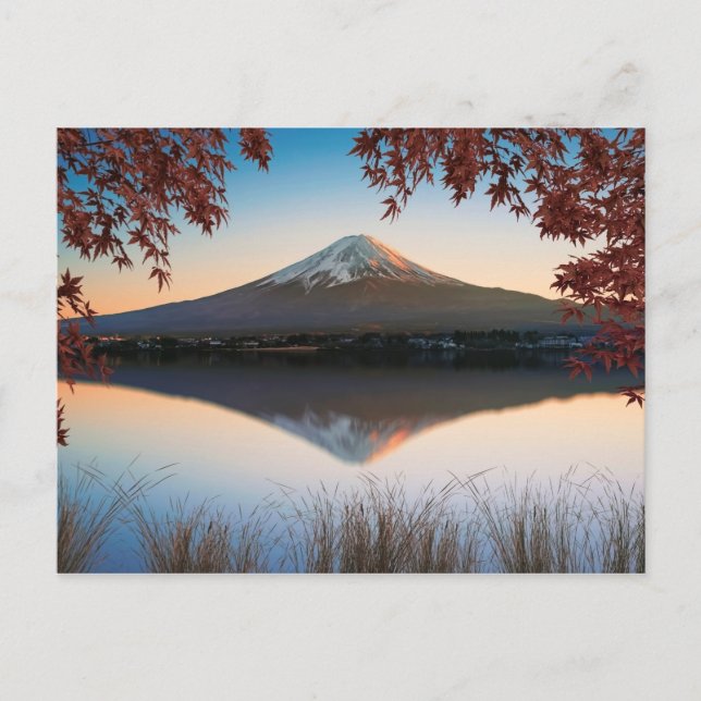 Carte Postale Le Mont Fuji (Devant)