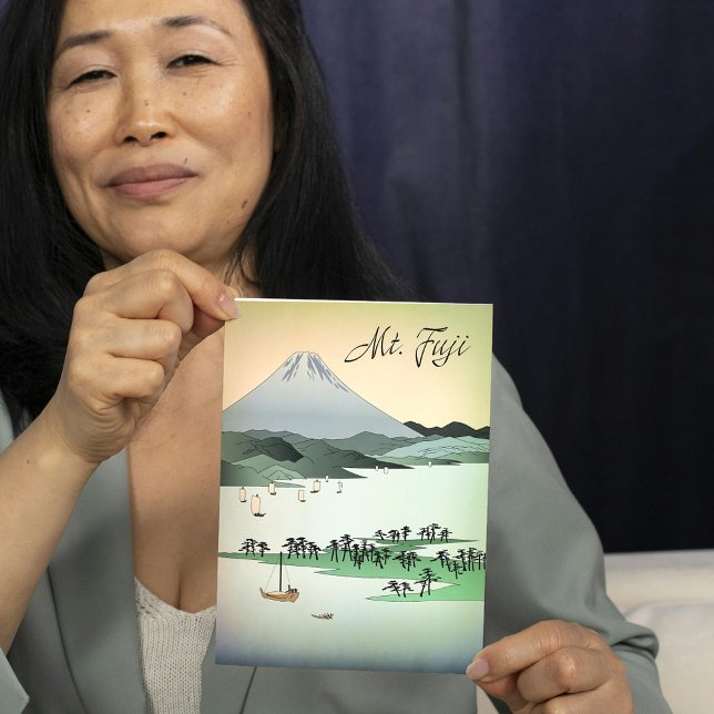 Carte Postale Le Mont Fuji (Créateur téléchargé)