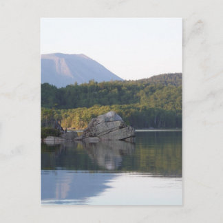 Carte Postale Le mont Katahdin du lac Rainbow