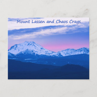 Carte Postale Le Mont Lassen Et Le Chaos