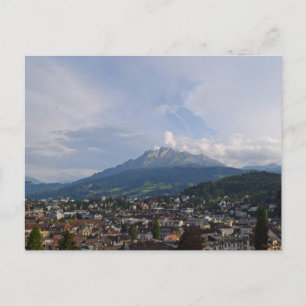 Carte Postale Le Mont Pilatus sur Luzern, Suisse