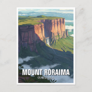 Carte Postale Le Mont Roraima Venezuala Travel