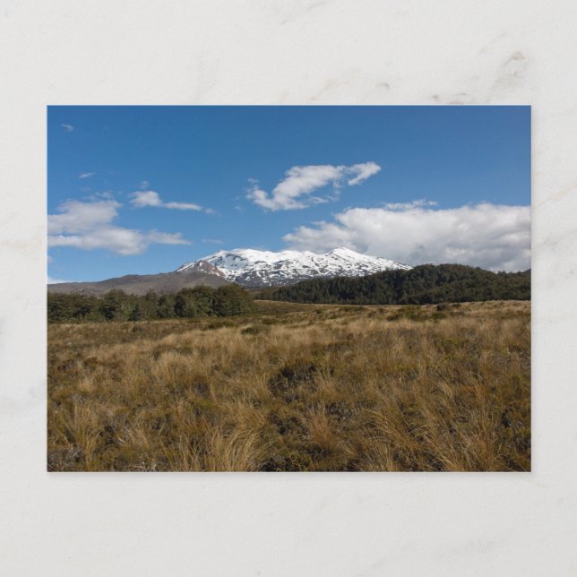 Carte Postale Le mont Ruapehu (Devant)