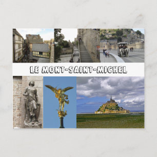 Carte Postale Le Mont Saint Michael France