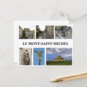 Carte Postale Le Mont Saint Michael, France