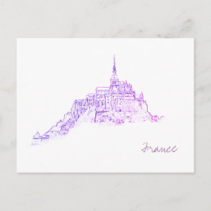 Carte Postale Le Mont Saint Michel Architecture France