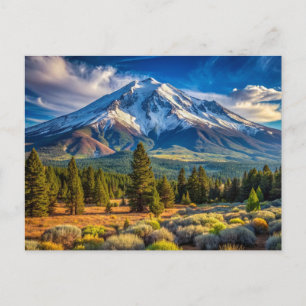 Carte Postale Le mont Shasta California Nature