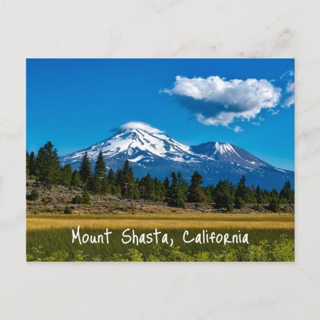 Carte Postale Le mont Shasta Californie (Devant)