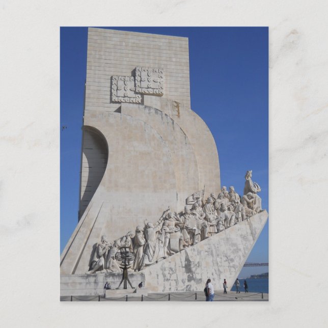 Carte Postale Le Monument aux découvertes (vue d'ensemble), Lisb (Devant)