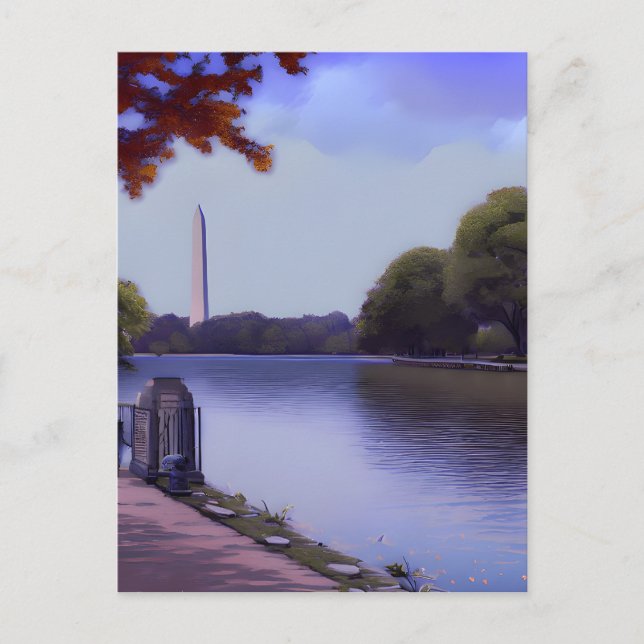 Carte Postale Le Monument National à Washington D.C. (Devant)