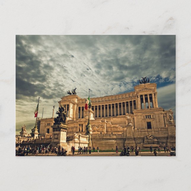 Carte Postale Le monument Vittorio Emanuele (Devant)