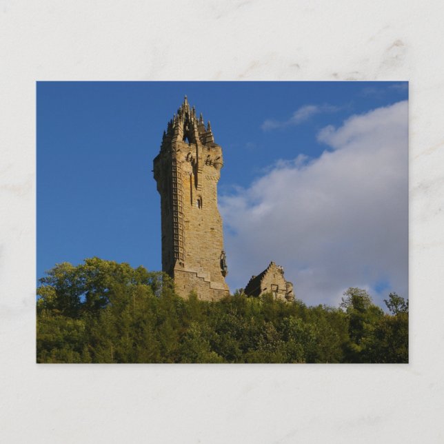 Carte Postale Le monument Wallace Stirling Scotland (Devant)