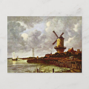Carte Postale Le Moulin À Vent À Wijk Bij Duurstede [1]. Par Jac