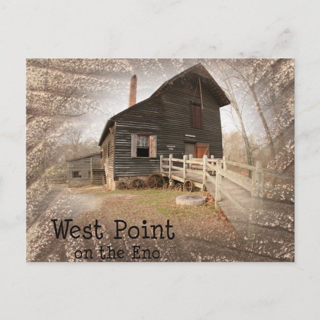 Carte Postale Le moulin de West Point sur l'Eno (Devant)