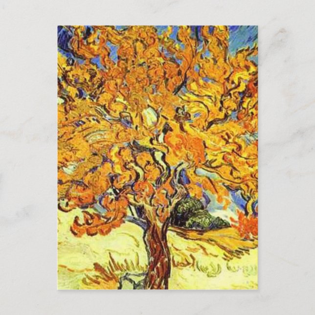 Carte Postale Le Mulberry Tree, Vincent Van Gogh (Devant)