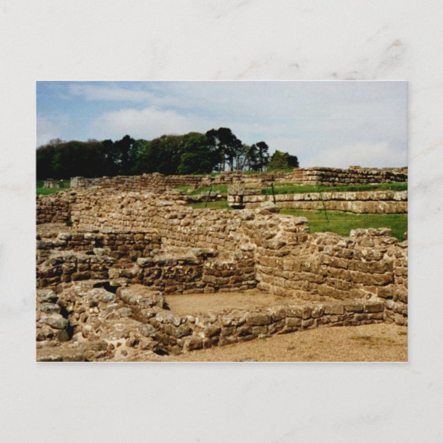 Carte Postale Le mur d'Hadrien, Northumberland, Angleterre (Devant)