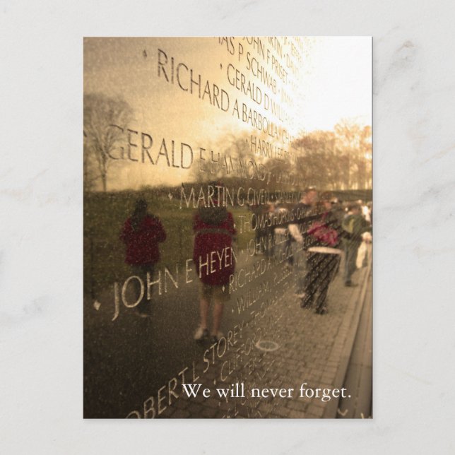 Carte Postale Le Mur - Memorial Day Weekend Edition (Devant)