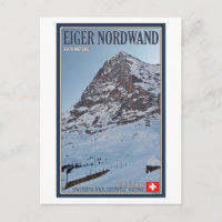 Le mur nord de l'Eiger