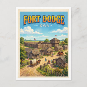 Carte Postale Le Musée du Fort et le Village de la Frontière USA
