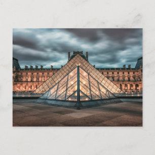 Carte Postale Le musée du Louvre