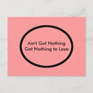 Carte Postale Le MUSÉE Zazzle Gifts n'a rien