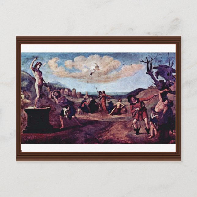 Carte Postale Le Mythe De La Séquence De Peinture De Prométhée (Devant)