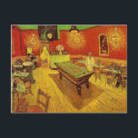Carte Postale Le Night Café de Vincent Van Gogh<br><div class="desc">Le Night Café de Vincent Van Gogh</div>