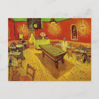 Carte Postale Le Night Café de Vincent Van Gogh
