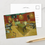 Carte Postale Le Night Cafe | Vincent van Gogh<br><div class="desc">The Night Cafe (1888) de l'artiste post-impressionniste néerlandais Vincent Van Gogh. Un tableau d'art original est une huile sur toile représentant une scène intérieure d'un café français à Arles. Utilisez les outils de conception pour ajouter du texte personnalisé ou personnaliser l'image.</div>