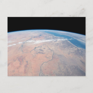 Carte Postale Le Nil s'étirant vers le nord près de la Mer Rouge