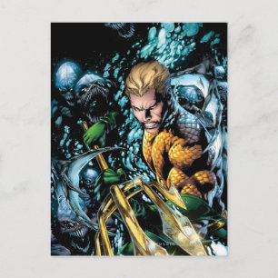 Carte Postale Le Nouveau 52 - Aquaman #1