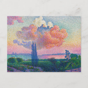 Carte Postale Le Nuage rose, peinture de Henri-Edmond Cross