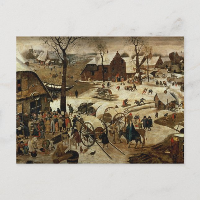 Carte Postale Le paiement de la dîme (Devant)