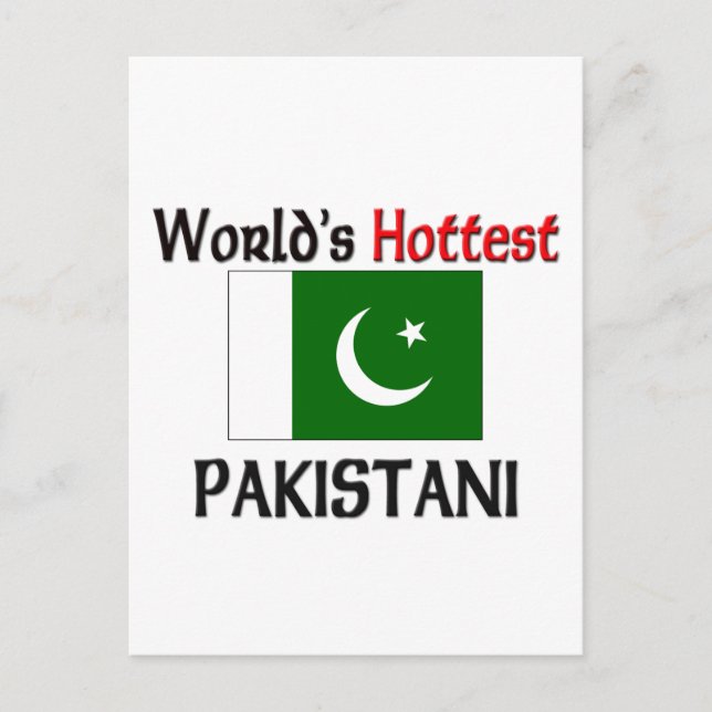 Carte Postale Le Pakistan le plus chaud du monde (Devant)