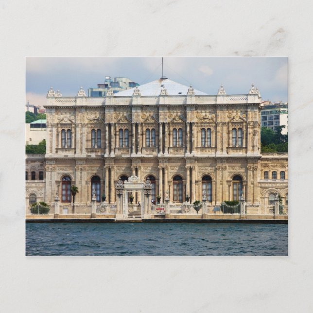 Carte Postale Le palais de Dolmabahce à Istanbul (Devant)