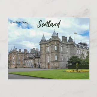 Carte Postale Le Palais de Holyroodhouse Édimbourg Écosse